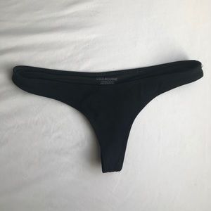 Coulbourne black swim bottoms